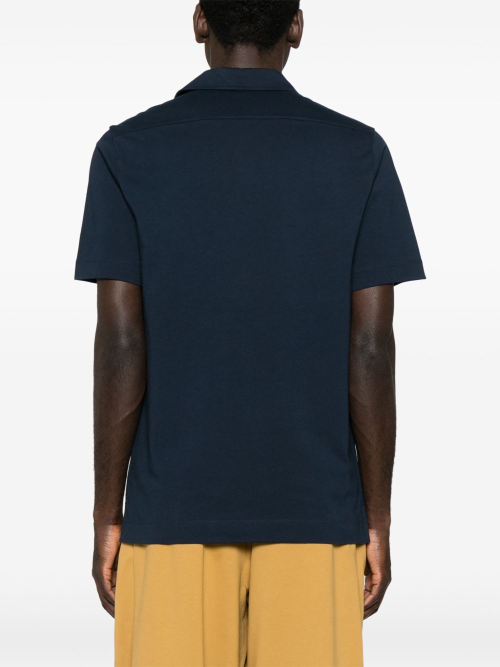 Blue helder polo shirt Dries van noten - men - DRIES VAN Blue helder polo shirt Dries van noten - men - DRIES VAN